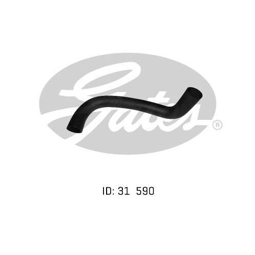 Radiator Hose Upper Gates 05-0233 for VOLVO 1968-1975 2L PETROL