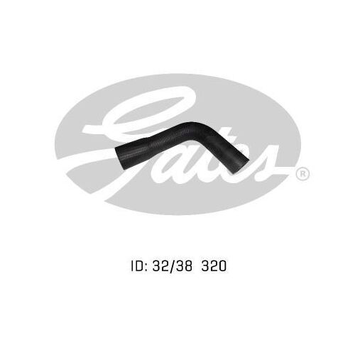 Lower Radiator Hose Gates 05-0280 for FORD ESCORT 2L 1975-1980 PETROL