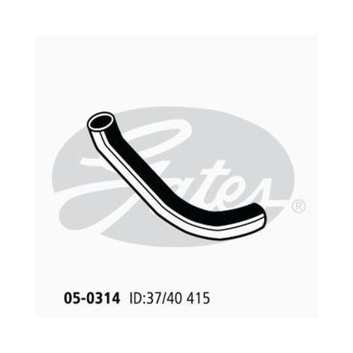 Radiator Hose Lower Gates 05-0314 for MERCEDES-BENZ 350SE W116 3.5L 1973-76