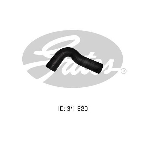 Radiator Hose Lower Gates 05-0337 for MAZDA 929 HB LA 2L PETROL