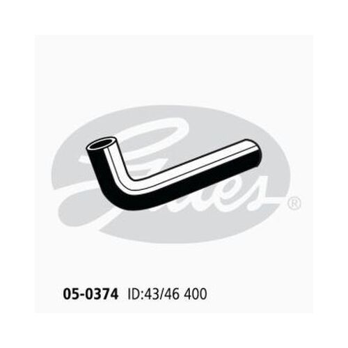 Radiator Hose Lower Gates 05-0374 for FORD F100 F250 4.1L 1970-85