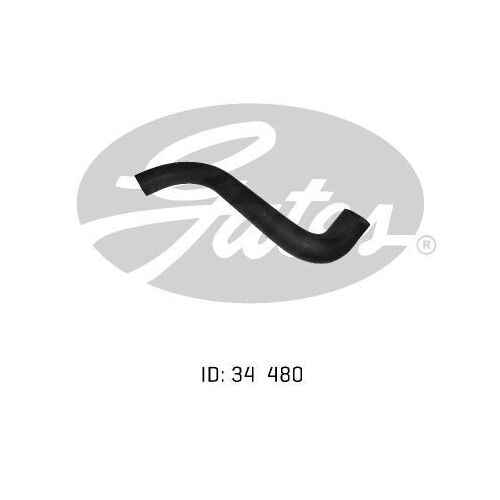 Radiator Hose Upper Gates 05-0410 for MERCEDES-BENZ KOMBI 1979-1985 DIESEL
