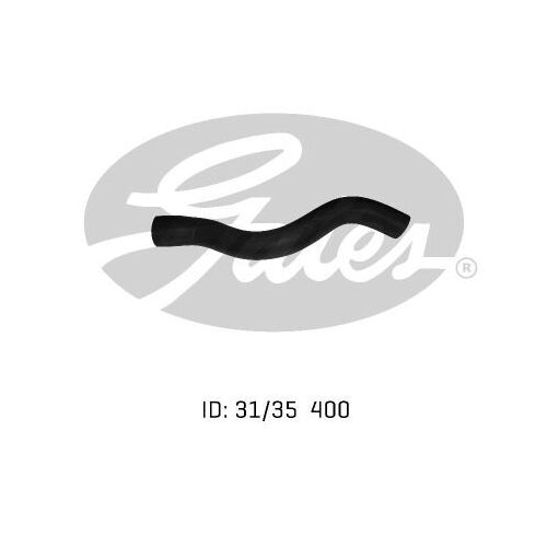 Radiator Hose Upper Gates 05-0413 for VOLVO 240 P242 2.3L PETROL