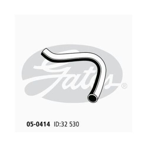 Radiator Hose Upper Gates 05-0414 for HOLDEN COMMODORE VH 1.9L 1981-1984 PETROL