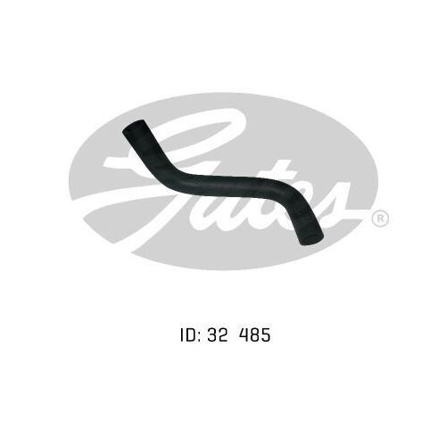 Radiator Hose Lower Gates 05-0457 for Toyota Hilux RN20 1.6L 1970-1978