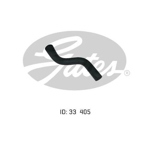 Radiator Hose Lower Gates 05-0458 for Toyota Hilux RN25 1.6L 1975-1978