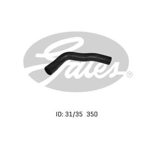 Radiator Hose Lower Gates 05-0461 for Toyota Hilux RN3 RN4 2L 1979-1983 Petrol