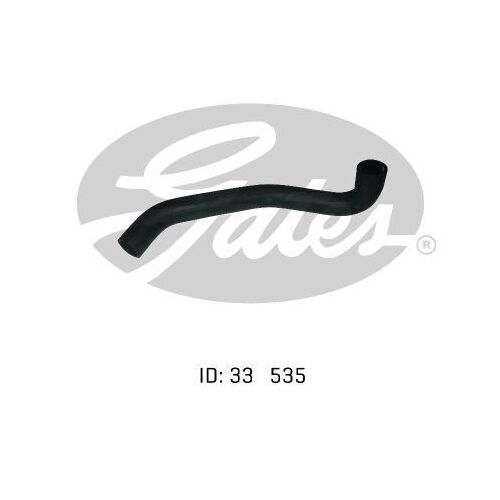 Radiator Hose Lower Gates 05-0463 for Toyota Hiace YH73 2.2L 1986-1989 Petrol