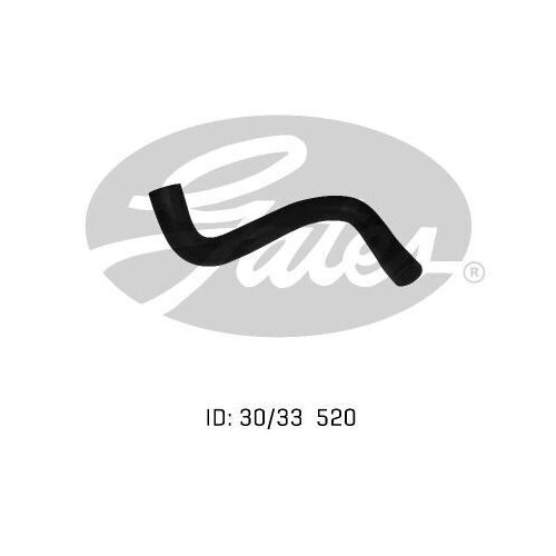 Radiator Hose Lower Gates 05-0491 for HOLDEN RODEO KB 2L 1981-1982 DIESEL