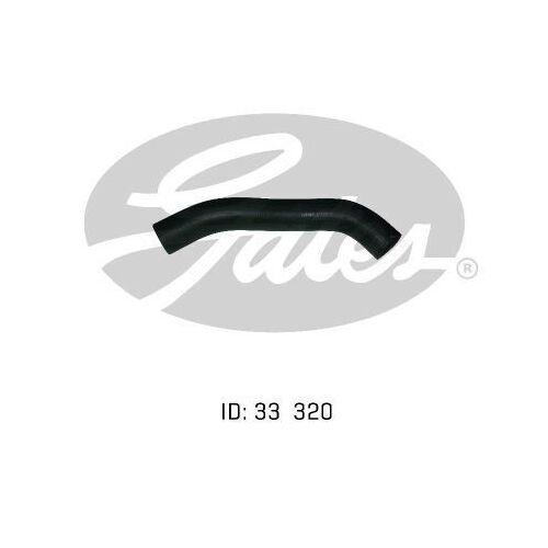 Radiator Hose Upper Gates 05-0492 for Toyota Corolla KE70 1.3L 1981-1985 Petrol
