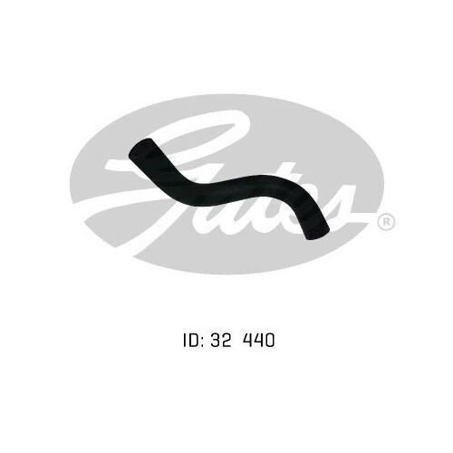 Radiator Hose Lower Gates 05-0493 for Toyota Corolla KE70 1.3L 1981-1985 Petrol
