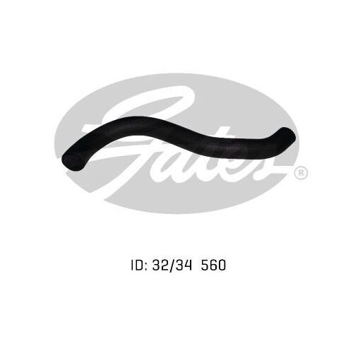 Radiator Hose Upper Gates 05-0523 for ROVER 2000-3500 SD1 1976-1986 PETROL