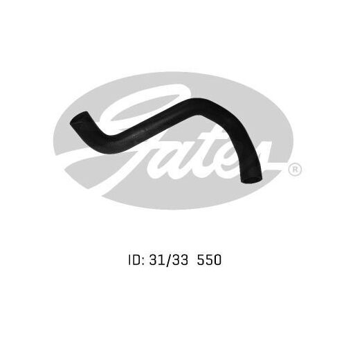 Radiator Hose Lower Gates 05-0530 for HOLDEN JACKAROO UBS 2L 1981-1988 DIESEL
