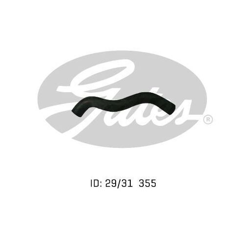 Radiator Hose Upper Gates 05-0551 for HOLDEN GEMINI RB 1.5L 1985-1986 PETROL