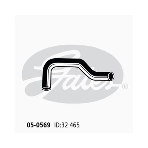 Radiator Hose Lower Gates 05-0569 for Toyota Corolla 1.3L