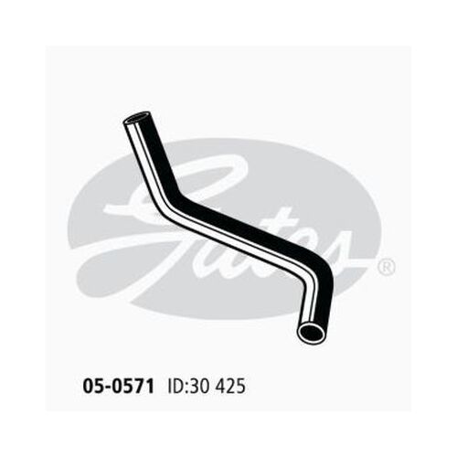 Radiator Hose Lower Gates 05-0571 for Toyota Corolla AE71 1.6L 1981-1985 Petrol