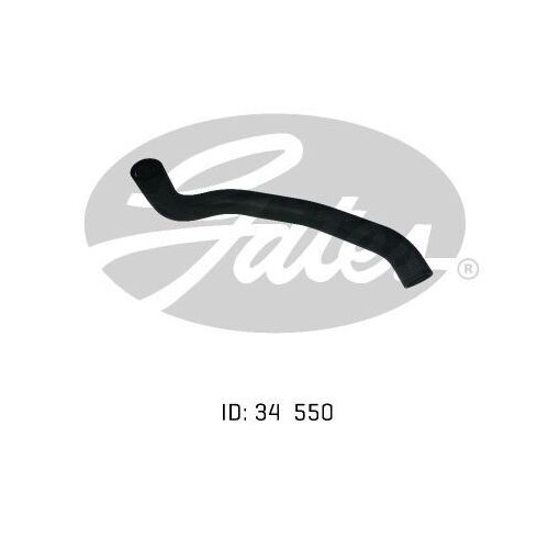 Radiator Hose Lower Gates 05-0599 for NISSAN PINTARA R31 2L 1986-1990 PETROL