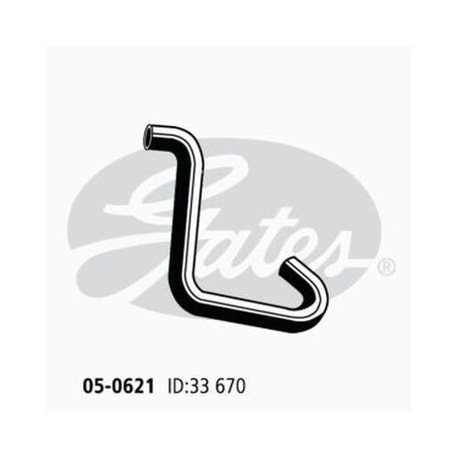 Radiator Hose Lower Gates 05-0621 for NISSAN URVAN E232 2L 1982-1998 PETROL
