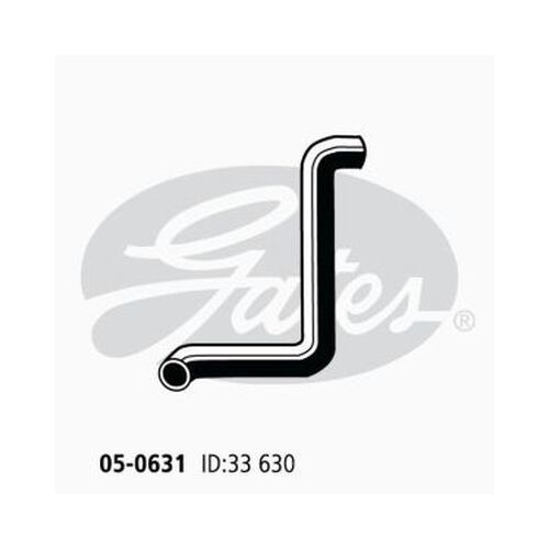 Radiator Hose Lower Gates 05-0631 for NISSAN 720 2.2L 1983-1986 PETROL