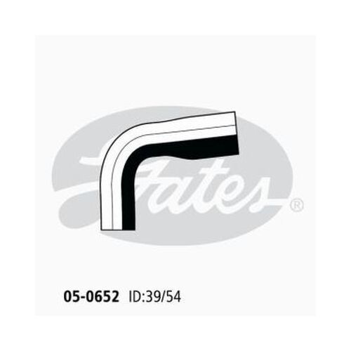 Radiator Hose Gates 05-0652 for MITSUBISHI FUSO FIGHTER FM515 6.6L 1985-89 DIESEL