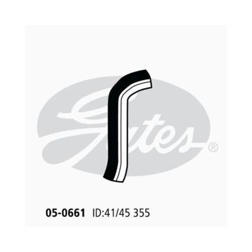 Radiator Hose Lower Gates 05-0661 for  MITSUBISHI FUSO FIGHTER FM215  6.6L 1980-1988 DIESEL