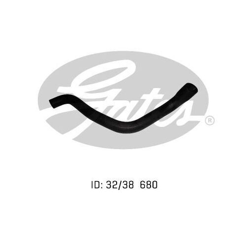 Radiator Hose Lower Gates 05-0669 for HOLDEN CAMIRA JE 2L 1987-1989 PETROL