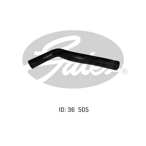 Upper Radiator Hose Gates 05-0686 for FORD MAVERICK NISSAN PATROL 4.2L Diesel