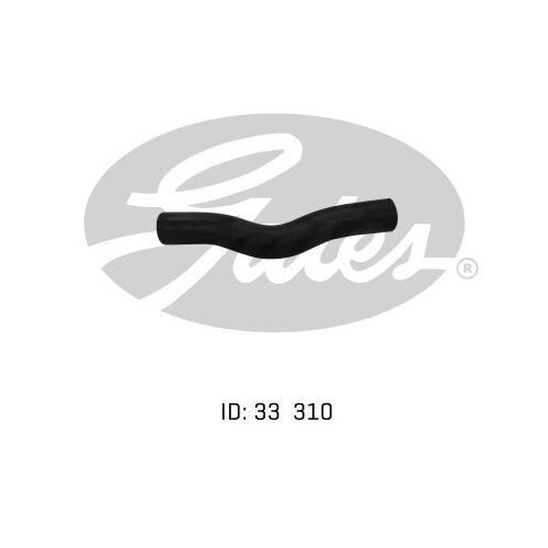 Radiator Hose Upper Gates 05-0709 for Mitsubishi L300 Starwagon SF,SG,SH,SJ,WA Busi (P00W, P03W, P13W) 2.0 Petrol 4G63 (SOHC 16V)