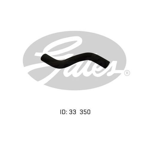 Radiator Hose Upper Gates 05-0739 for FORD CAPRI SA 1.6L 1989-1990 PETROL