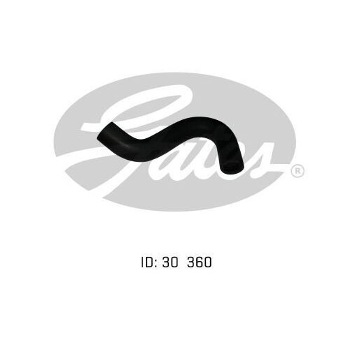 Radiator Hose Upper Man Gates 05-0791 for Daihatsu Applause A101 Hatchback (A101) 1.6 Petrol HD-E