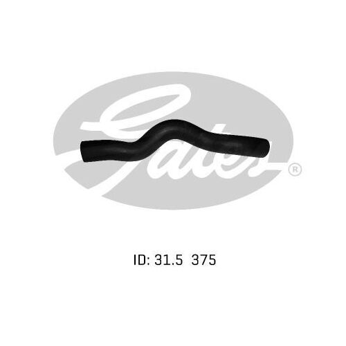 Radiator Hose Upper Gates 05-0813 for HOLDEN RODEO TF 2.3L 1991-2003 PETROL