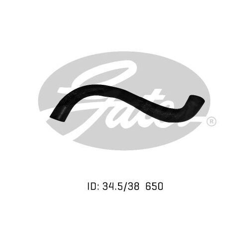 Radiator Hose Lower Gates 05-0826 for NISSAN NAVARA D21 2.7L 1988-1997 DIESEL