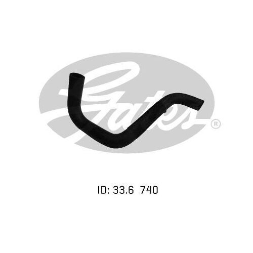 Radiator Hose Lower Gates 05-0829 for NISSAN/ DATSUN NAVARA D21 2.7L 1988-1997 DIESEL