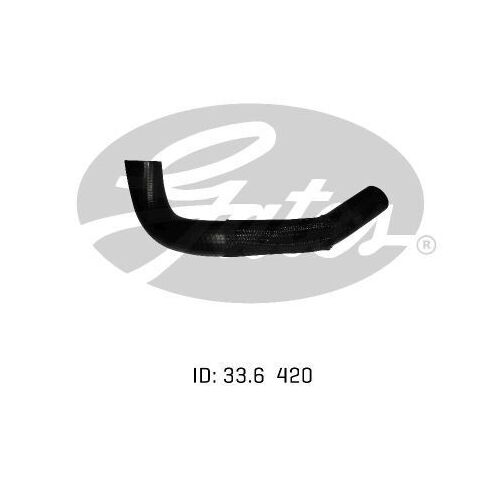 Radiator Hose Lower Gates 05-0844 for MITSUBISHI PAJERO 2.5L 1986-1989 DIESEL