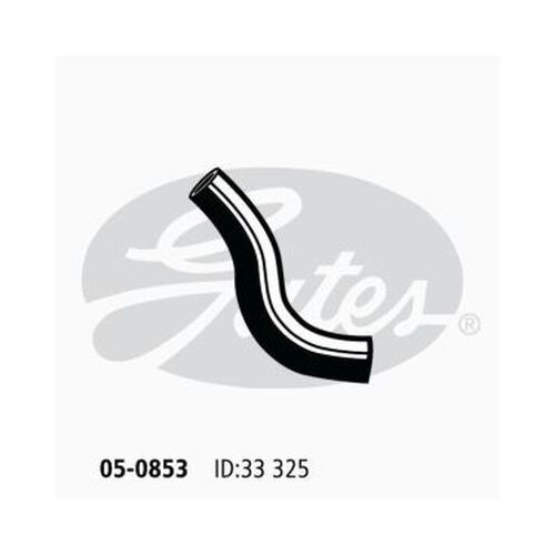 Radiator Hose Upper Gates 05-0853 for Toyota Regius RZH12 Wagon 2.4 Petrol 2RZ-E