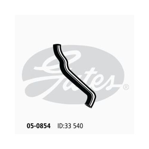 Upper Radiator Hose Gates 05-0854 for Toyota Hiace Regius 2.8L 3L Diesel