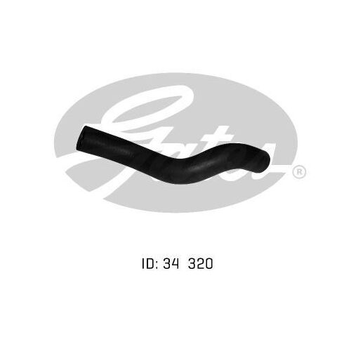 Radiator Hose Lower Gates 05-0880 for Toyota LANDCCRUISER 2.4L 1984-1992