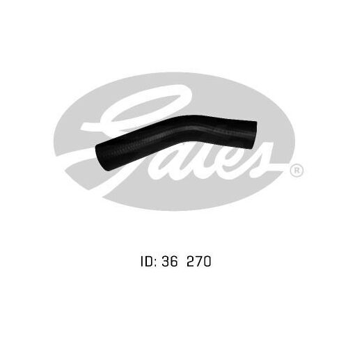 Radiator Hose Lower Gates 05-0884 for Toyota Landcruiser 4L 1985-1993