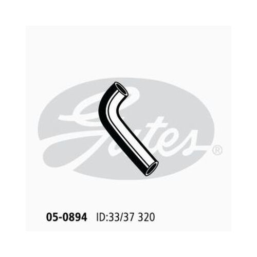 Radiator Hose Lower Gates 05-0894 for Toyota Hiace 2.4L 1983-1989 Diesel