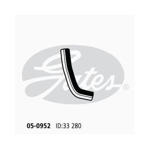 Radiator Hose Lower Gates 05-0952 for MAZDA 626 MX-6 GE 2.5L 1991-1997 PETROL