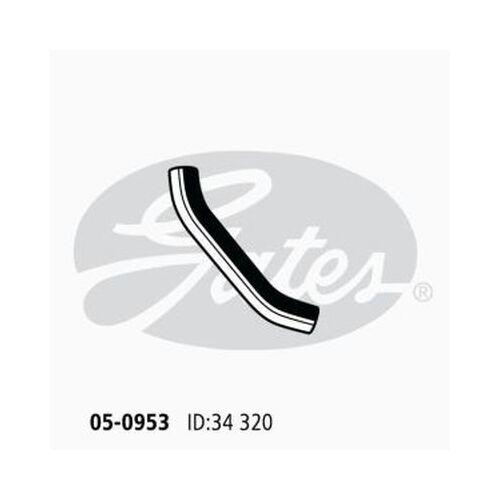 Upper Radiator Hose Gates 05-0953 For MAZDA 626 MX-6 GE 2.5L 1991-1997 PETROL
