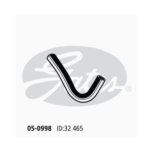 Radiator Hose Lower Gates 05-0998 for TOYOTA COROLLA KE55 1.3 1978-1981 PETROL