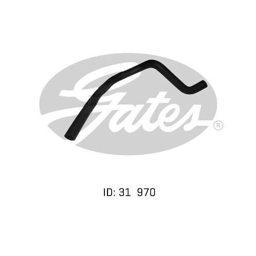 Radiator Hose Lower Gates 05-1040 for  DAIHATSU CHARADE G200 1.3L 1990-1998