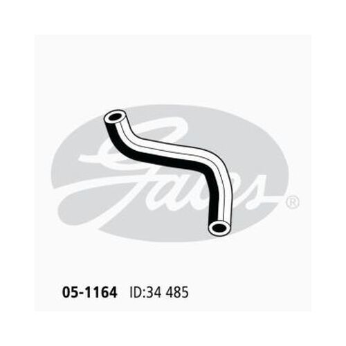 Radiator Hose Lower Gates 05-1164 for FORD LASER MAZDA 323 1.6L 1987-1990 PETROL