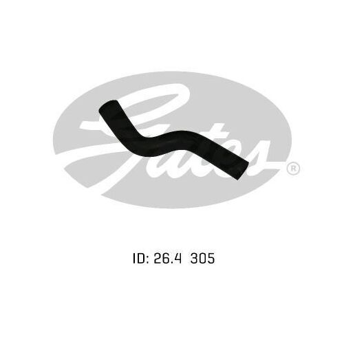 Upper Radiator Hose Gates 05-1219 For FORD FESTIVA WB WD WF PETROL