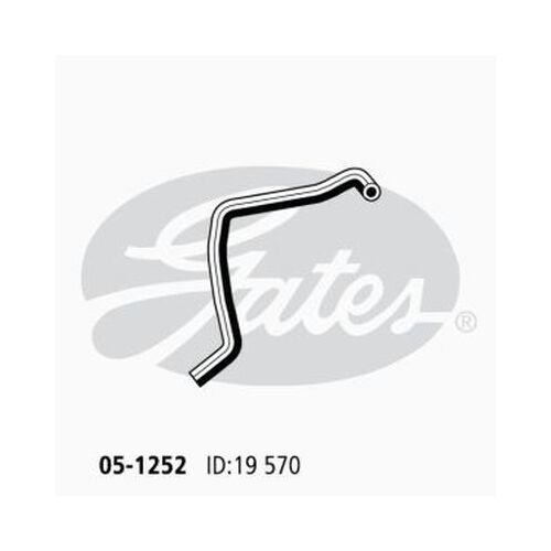 Radiator Hose Lower Gates 05-1252 for HONDA CIVIC INTEGRA 1.5L 1.6L PETROL