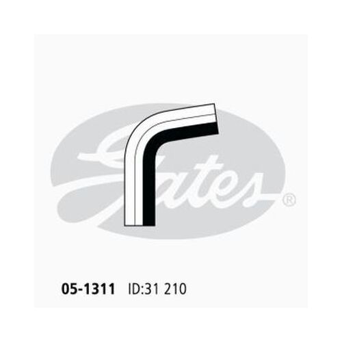 Radiator Hose Lower Gates 05-1311 for DAIHATSU FEROZA 1.6L 1988-1999 PETROL
