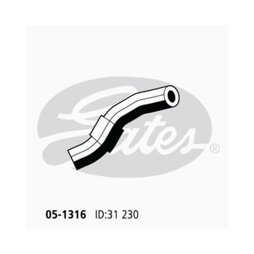 Radiator Hose Lower Gates 05-1316 for DAIHATSU FEROZA 1988-1999 PETROL