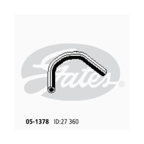 Upper Radiator Hose Gates 05-1378 For NISSAN PULSAR N14 1.6L 1991-1995 PETROL