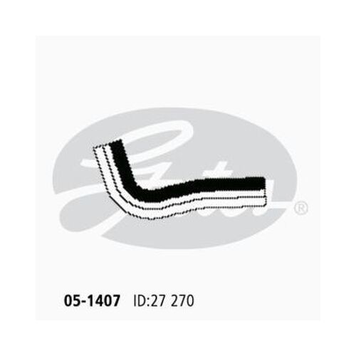Radiator Hose Upper Gates 05-1407 for HONDA CIVIC 1.5L 1987-1993 PETROL